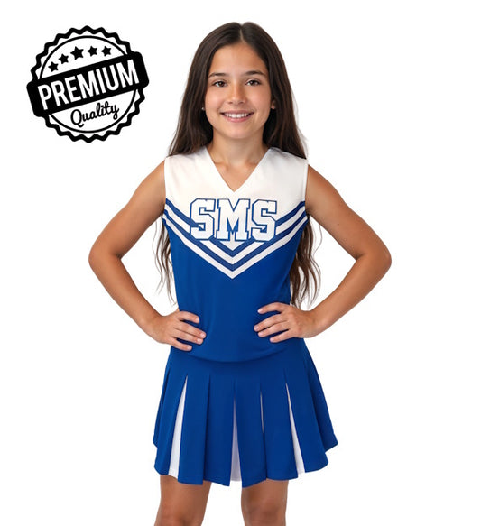 Youth Beauty Authentic Collegiate Quality Cheerleader Uniform Halloween Costume
