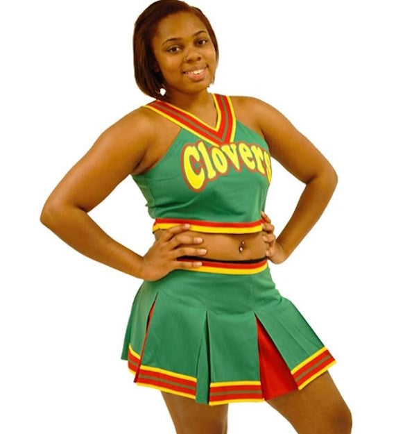 Bring It On Inspired Clover Cheerleader Costume